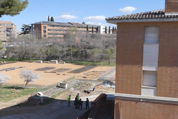 Las obras del Campus de las Cristinas avanzan al ritmo adecuado