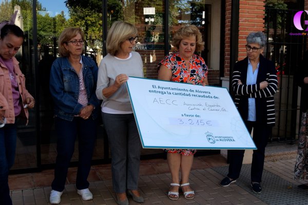 3.215€ para AECC gracias a las fiestas de Alovera