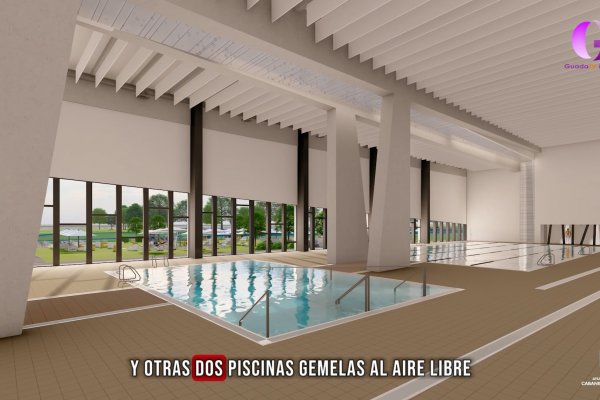 Al 50% las obras del nuevo Centro Acuático de Cabanillas