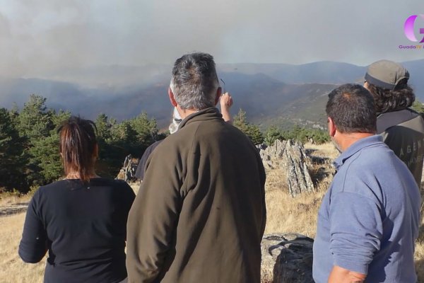 Extinguido el incendio del Pico del Lobo 