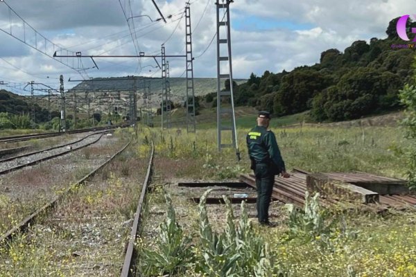 Seis investigados por la sustracción de raíles de vías del tren en la estación de Baides 