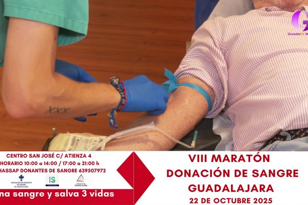 En La tarde con Cristina vamos hasta el Centro San José por el maratón de donación de sangre