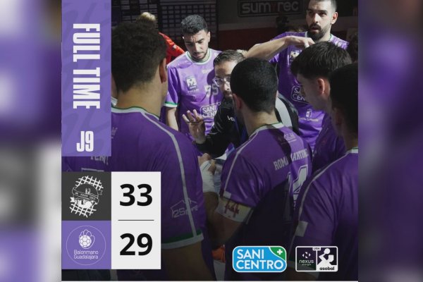 El BM Guadalajara llegó tarde