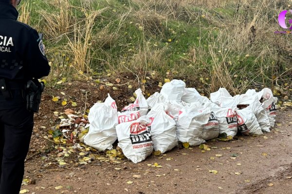Si tiras escombros fuera de sitio, preparate para la sanción