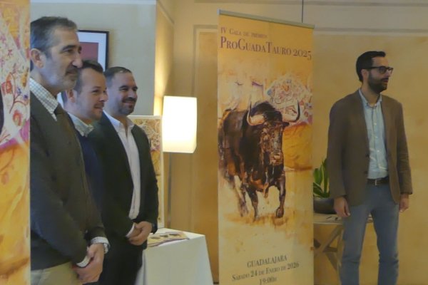 El encierro de Romanones, la Asociación Taurina de Mondéjar, Olga Casado y Borja Jiménez, triunfadores de los Premios de ProGuada Tauro