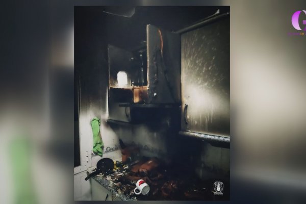 Tres personas hospitalizadas por inhalación de humo