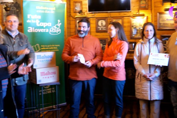 Argos y San Marcos premios de la tapa de Alovera