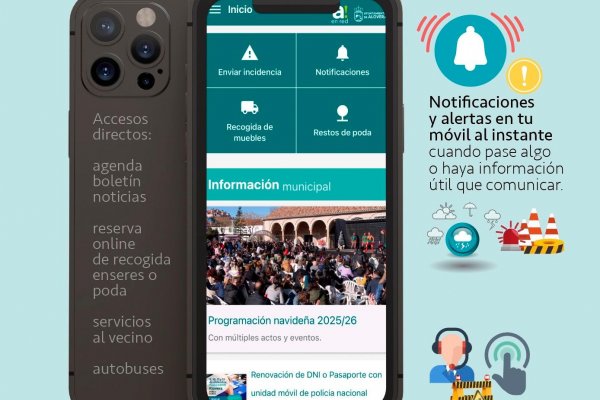 Mejora de la APP del Ayuntamiento de Alovera