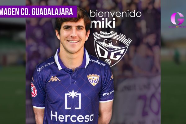 Miki Muñoz, nuevo fichaje invernal del CD Guadalajara