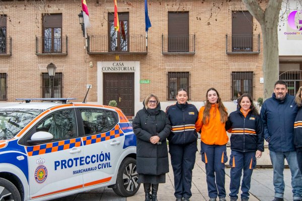 Nuevo vehículo para protección civil Marchamalo