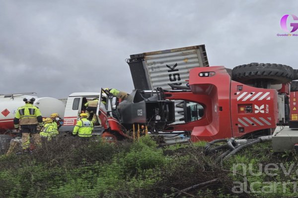 Accidente laboral en el puerto seco de Azuqueca 