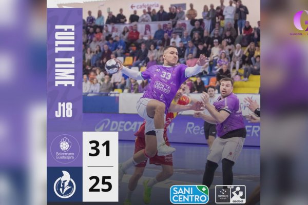 El BM Guadalajara arrolla al Valladolid