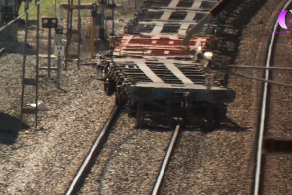 Descarrila un mercancías en Azuqueca