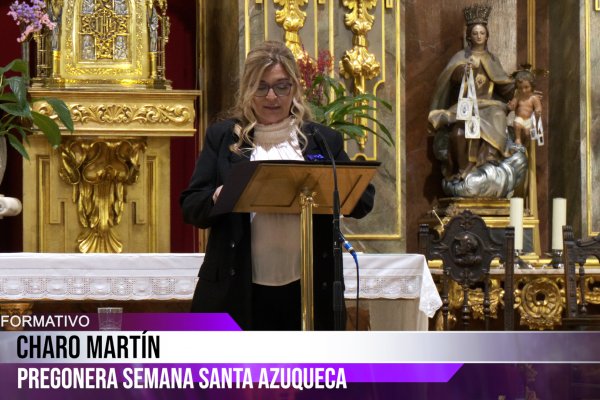 Un pregón sentido, íntimo y con mucha emoción en la Iglesia de San Miguel