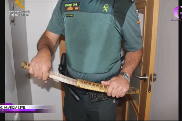 Herido grave por una KATANA en Molina de Aragón
