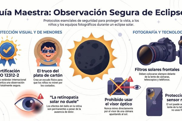¿Quiere ver el ECLIPSE de forma segura?