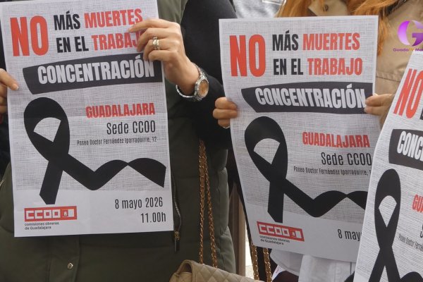 CCOO denunciará a Fiscalía el accidente laboral mortal de Azuqueca 