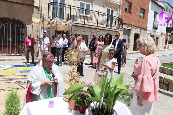 Hoy en La tarde con Cristina celebramos el Corpus en Almonacid de Zorita