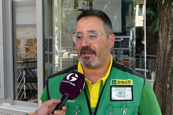 El mejor vendedor de la ONCE de C-LM está en Guadalajara