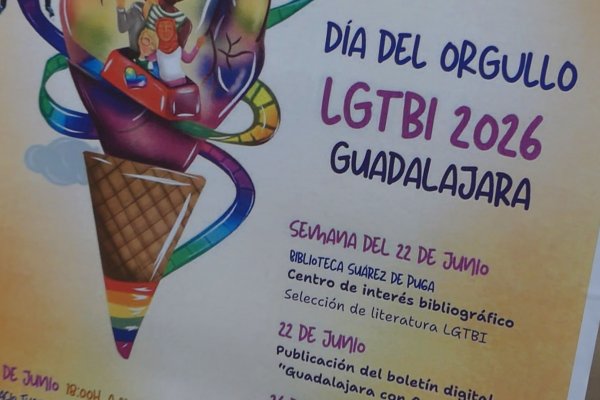 El Ayuntamiento de Guadalajara presenta su programa para el 'Orgullo 2026'