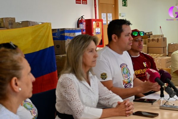 Luchando por los damnificados de Venezuela