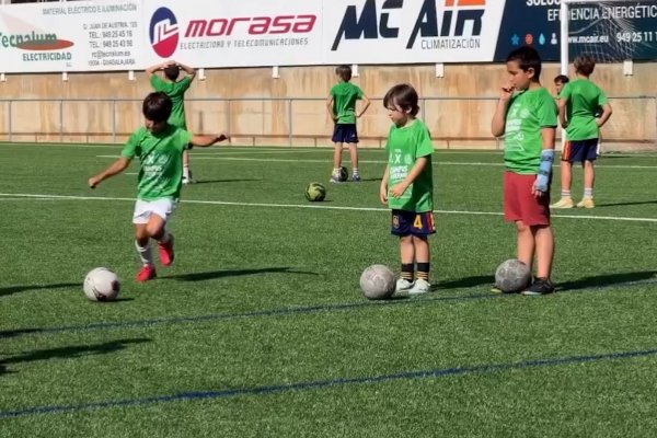 Así se está desarrollando el Campus del CD Marchamalo