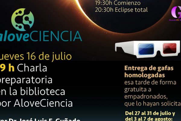 Así podremos ver el eclipse en Alovera