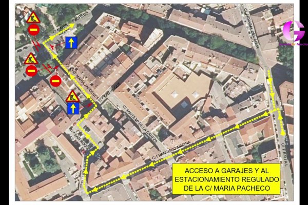 El Ayuntamiento de Guadalajara anuncia cortes de tráfico en el entrono del Asilo a partir de mañana 28 de julio 