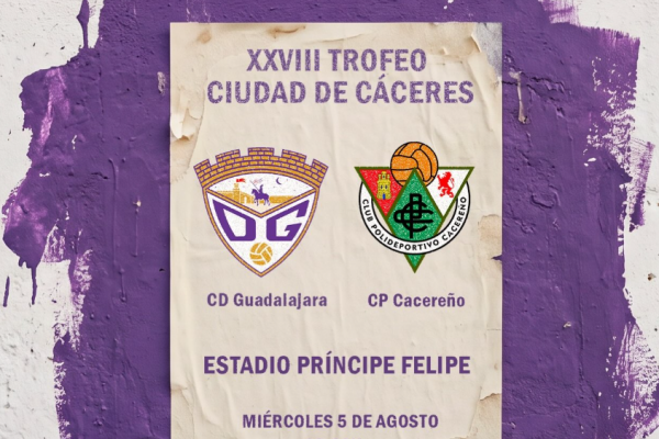 El Deportivo Guadalajara CONFIRMA el horario del partido contra el Cacereño
