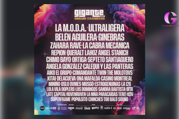 Disponibles las entradas del Festival Gigante que se celebrará del 27 al 29 de agosto