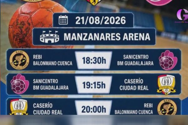 El Balonmano Guadalajara disputará este viernes un torneo y ya sabe los amistosos de la pretemporada