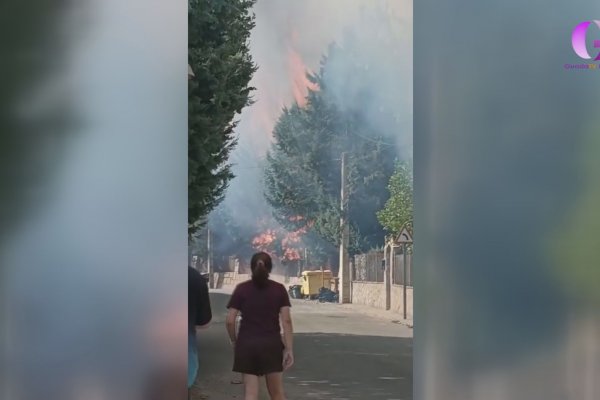 Momentos de tensión en el incendio de Las Castillas