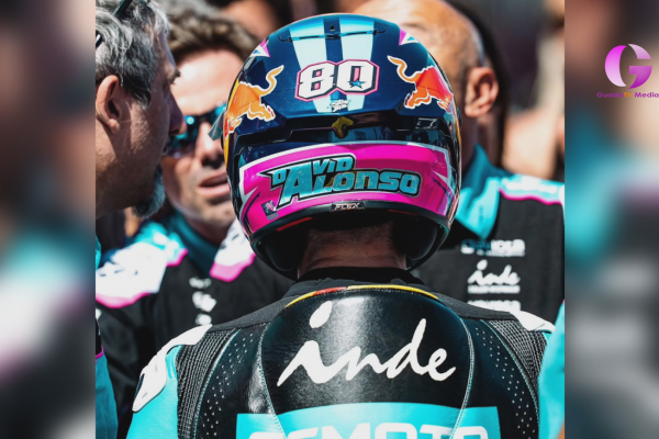 PODIO para David Alonso en Moto2