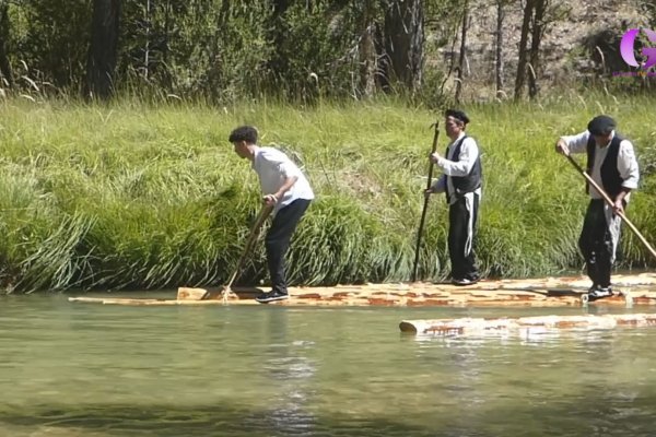 Los gancheros volvieron al río