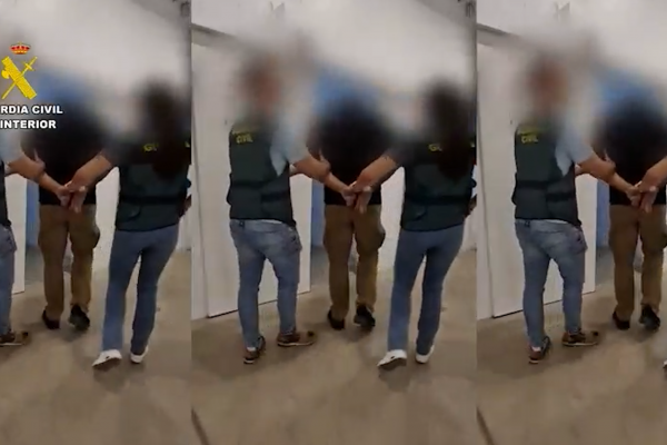 Detenidas cinco personas por robo de maquinaria pesada
